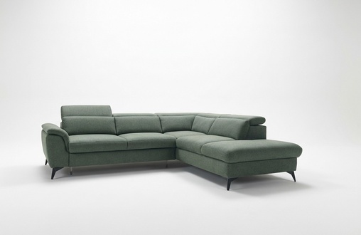 Wohnzimmer L-Form Modern GrÃ¼n Design Sofas Neu Ecksofa Polsterung