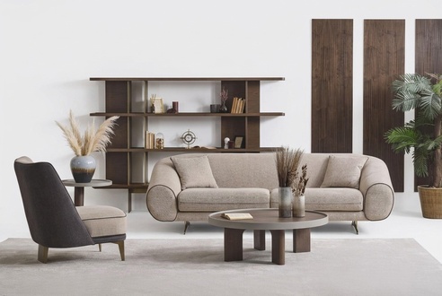 Wohnzimmer MÃ¶bel Designer 3+1 Sitzer Luxus Sessel Couchtisch Beistelltisch