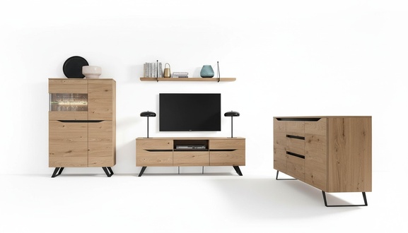 Wohnzimmer MÃ¶bel Unterschrank Anrichte Kommode Side Low Board Hotel Schrank Neu