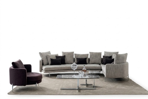 Wohnzimmer Set 4+3+1 Sitzer modern 3tlg Sofagarnitur Sitzpolster MÃ¶bel