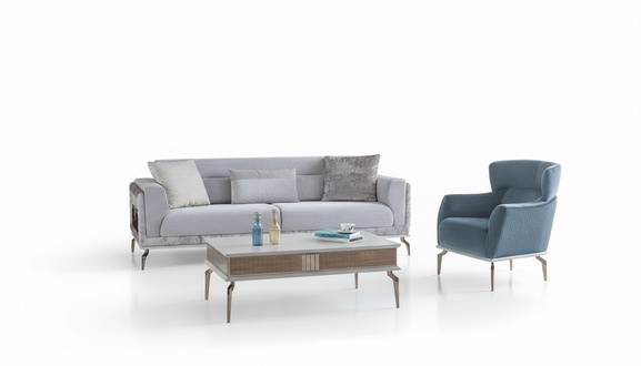 Wohnzimmer Set Garnitur Gruppe Einrichtung Sofa Couchen Couchtisch 3tlg