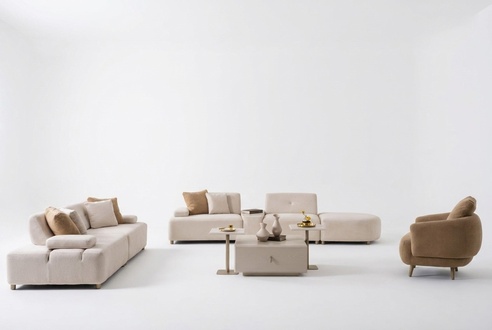 Wohnzimmer-Set GemÃ¼tlichkeit in jedem Detail der Einrichtung