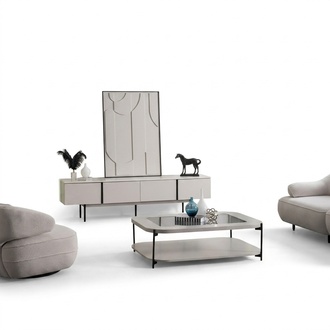 Wohnzimmer-Set Schlichte GemÃ¼tlichkeit fÃ¼r den Alltag