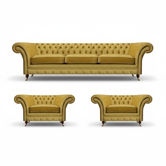 Wohnzimmer Sofa Set 3tlg 2x Sessel PolstermÃ¶bel Dreisitzer Couch Neu Design