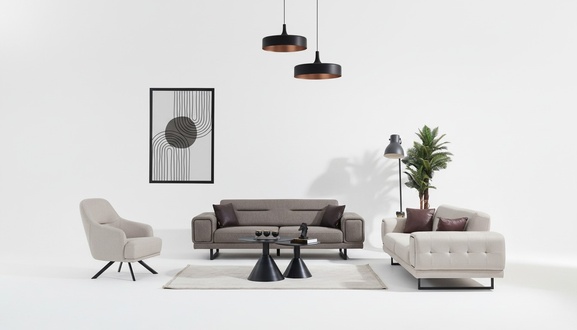 Wohnzimmer Sofas Komplett Luxus 2x Dreisitzer Sofa Modern Sessel Einrichtung