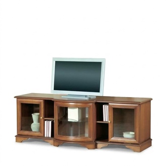 Wohnzimmer tv StÃ¤nder Fernseher Lowboard Schrank MÃ¶bel Holz rtv 177cm
