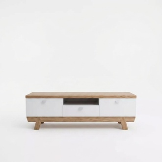 Wohnzimmer TV Staender Fernseher weiÃ StÃ¤nder Schrank MÃ¶bel Holz rtv