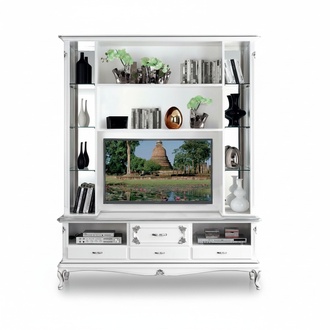 Wohnzimmer Wandregal TV Schrank WandschrÃ¤nke Regal Holz Wohnzimmer MÃ¶bel Neu