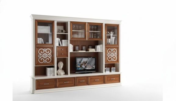 Wohnzimmer Wandregal TV Schrank WandschrÃ¤nke Holz Wohnzimmer MÃ¶bel Neu