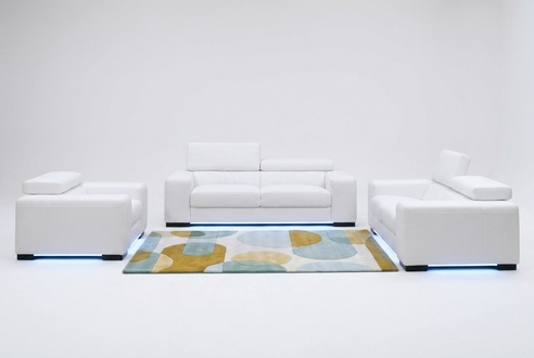 XXL Big 3 Sitzer (ohne 2+1) Sofa Couch Polster Couchen Sofas Leder Sitz