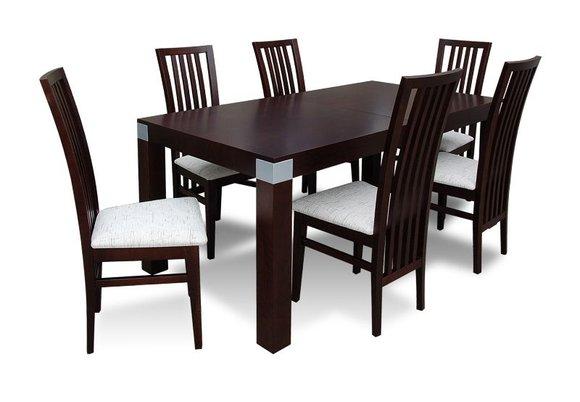Essgruppe Esstisch Tisch mit 6 x StÃ¼hlen Model Z05