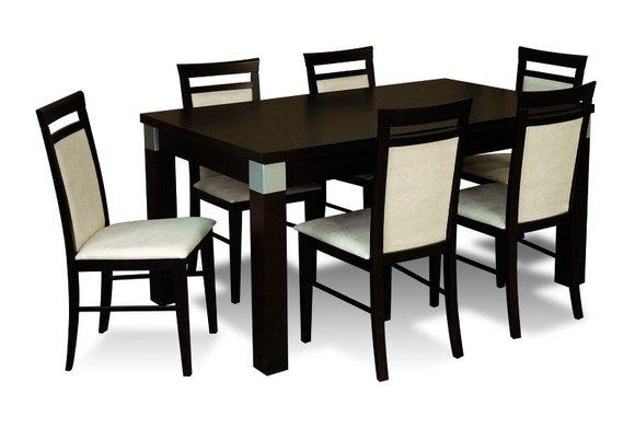 Essgruppe Esstisch Tisch mit 6 x StÃ¼hlen Model Z06