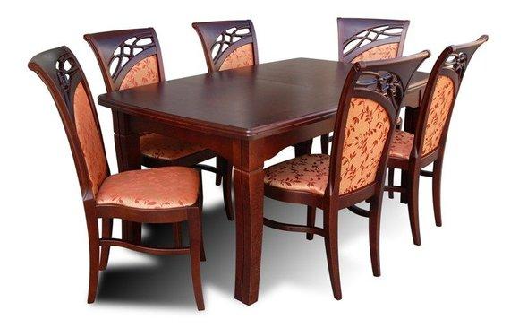Essgruppe Esstisch Tisch mit 6 x StÃ¼hlen Model Z29