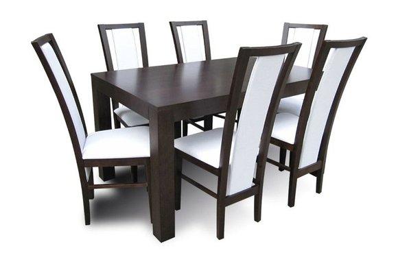 Essgruppe Esstisch Tisch mit 6 x StÃ¼hlen Model Z35