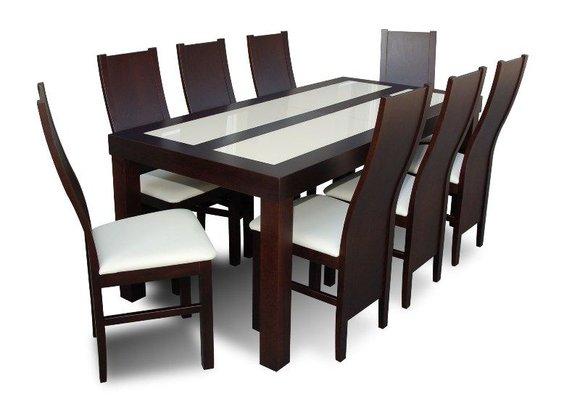 Essgruppe Esstisch Tisch mit 8 x StÃ¼hlen Model Z36