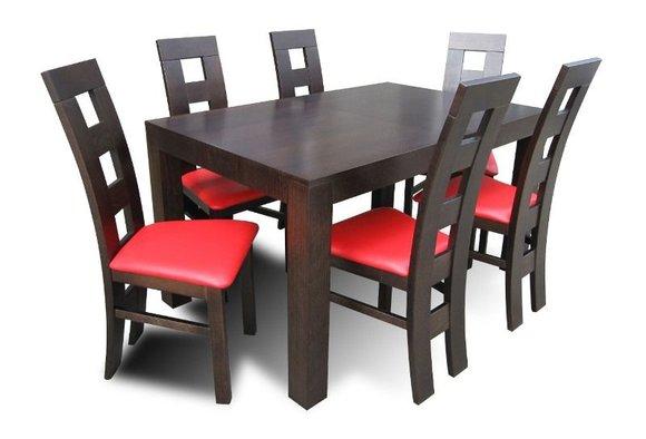 Essgruppe Esstisch Tisch mit 6 x StÃ¼hlen Model Z40