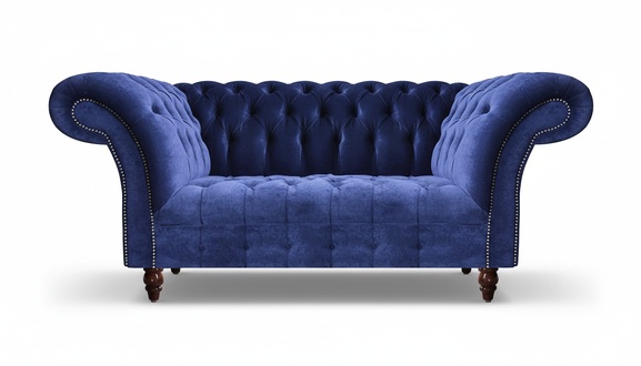 Zweisitzer Sofa Couch Chesterfield PolstermÃ¶bel Wohnzimmer MÃ¶bel