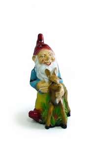 Zwerg Figur Garten Statue Skulptur Figuren Skulpturen Dekoration Neu