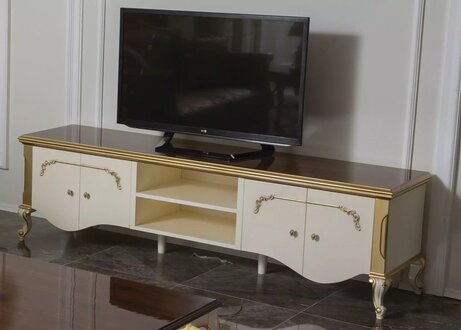 Sideboard tv Schrank Lowboard Schrank tv MÃ¶bel Fernsehtisch weiÃ Neu