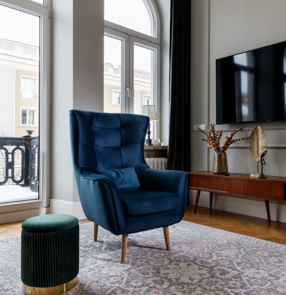Design Ohren Sessel Club Lounge MÃ¶bel Fernseh Sofa Stuhl StÃ¼hle Polster Sitz Neu Sofort