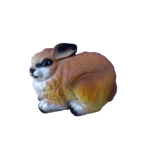 Abstraktes modernes schÃ¶nes Skulpturkaninchen, FigurenhÃ¶he 15 cm