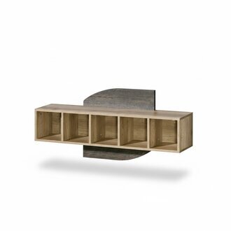 Wandregal Regal BÃ¼cherschrank BÃ¼cherregal Wohnwand Wohnzimmer Wand Sofort