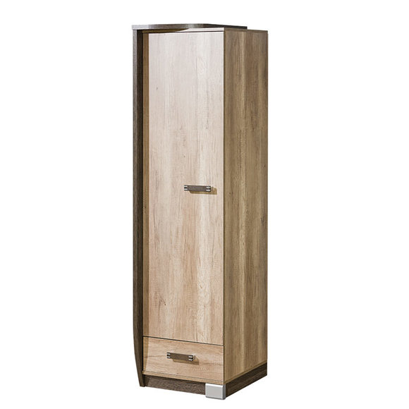Hochschrank Schrank 1 türiger Mehrzweck Schubladen Wohnzimmer Regal Vitrine Neu